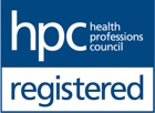 HPC registered physiotherapist